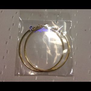 Gold plated Hoop earrings
